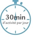 30 minutes d'activité physique par jour