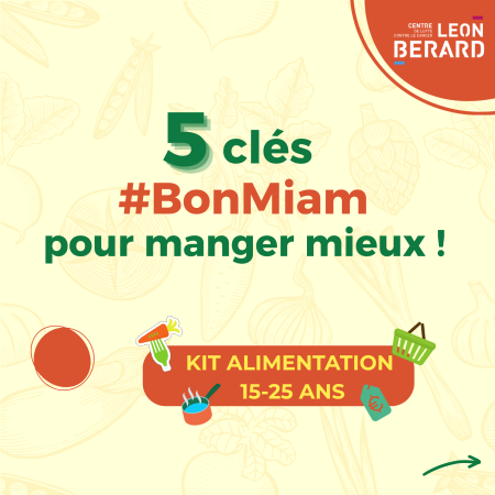 Kit d’aides dédié à l’alimentation pour les 15-25 ans intitulé 